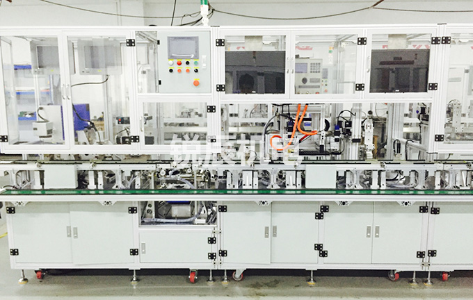 手機耳機線自動焊接機